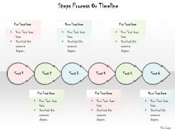 0614 business ppt diagram steps process or timeline powerpoint template