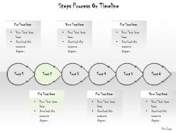 0614 business ppt diagram steps process or timeline powerpoint template