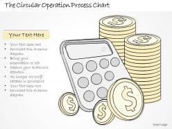 0614 business ppt diagram the circular operation process chart powerpoint template