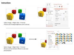 0614 dices to play games image graphics for powerpoint