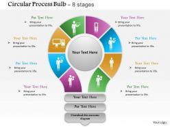 0614 eight staged circular financial process diagram powerpoint template slide