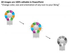 29956261 style variety 3 idea-bulb 8 piece powerpoint presentation diagram infographic slide