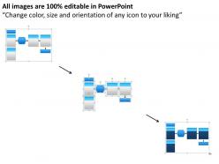 43937628 style hierarchy flowchart 6 piece powerpoint presentation diagram infographic slide
