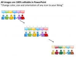 83457400 style linear single 5 piece powerpoint presentation diagram infographic slide