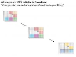 74930828 style hierarchy matrix 5 piece powerpoint presentation diagram infographic slide