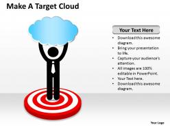 0620 business diagrams examples make target cloud powerpoint templates ppt backgrounds for slides
