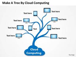 0620 Business Diagrams Examples Tree By Cloud Computing Powerpoint Templates PPT Backgrounds For Slides