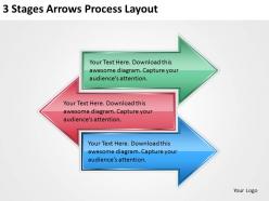 0620 business management consultants 3 stages arrows process layout ppt backgrounds for slides