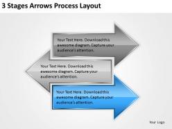 0620 business management consultants 3 stages arrows process layout ppt backgrounds for slides