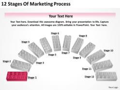 0620 business strategy consultant 12 stages of marketing process powerpoint templates ppt backgrounds for slides