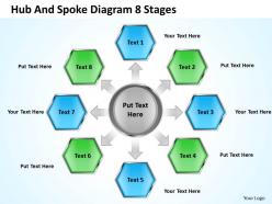 0620 business strategy consulting spoke diagram 8 stages powerpoint templates ppt backgrounds for slides
