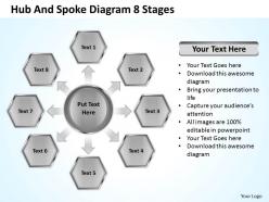 0620 business strategy consulting spoke diagram 8 stages powerpoint templates ppt backgrounds for slides