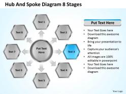 0620 business strategy consulting spoke diagram 8 stages powerpoint templates ppt backgrounds for slides