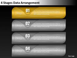 0620 management consultant business 4 stages data arrangement powerpoint backgrounds for slides