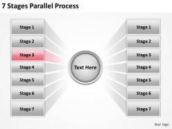 0620 management consulting companies 7 stages parrallel process powerpoint ppt backgrounds for slides