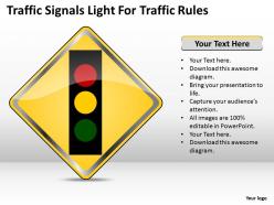 0620 marketing plan traffic signals light for rules powerpoint slides
