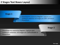 0620 strategy consulting business 2 stages text boxes layout powerpoint slides