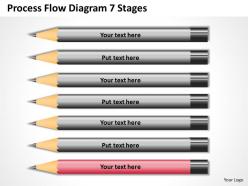 0620 strategy consulting business flow diagram 7 stages powerpoint templates ppt backgrounds for slides