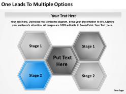 0620 top management consulting business one leads multiple options powerpoint slides