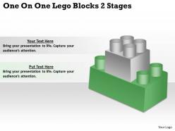 0620 top management consulting business one lego blocks 2 stages powerpoint slides