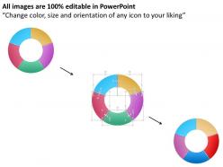 0714 business consulting circle business process chart powerpoint slide template