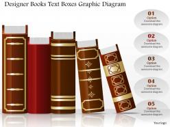 61619637 style variety 2 books 1 piece powerpoint presentation diagram infographic slide