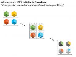 63152007 style hierarchy matrix 4 piece powerpoint presentation diagram infographic slide