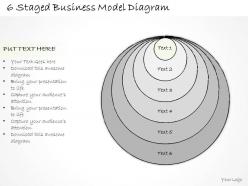 0714 business ppt diagram 6 staged business model diagram powerpoint template