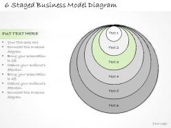 0714 business ppt diagram 6 staged business model diagram powerpoint template