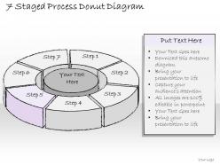 74327161 style division donut 7 piece powerpoint presentation diagram infographic slide