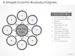 0714 business ppt diagram 8 staged circle for business diagram powerpoint template