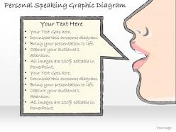 0714 business ppt diagram personal speaking graphic diagram powerpoint template