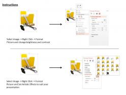0714 folders with tool graphic diagram image graphics for powerpoint