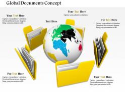 0714 global documents concept diagram image graphics for powerpoint