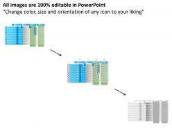 94104285 style linear single 4 piece powerpoint presentation diagram infographic slide