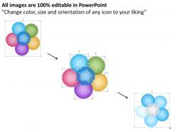7843390 style circular loop 5 piece powerpoint presentation diagram infographic slide