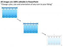 4564666 style linear single 5 piece powerpoint presentation diagram infographic slide
