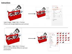 0714 unique design tool box diagram image graphics for powerpoint