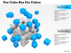 0714 use cube box for cubes diagram image graphics for powerpoint