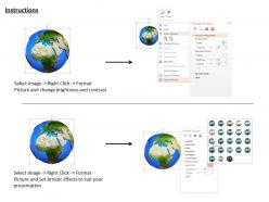 0814 3d graphic of earth in globe form image graphics for powerpoint