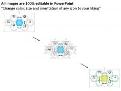71823002 style division non-circular 1 piece powerpoint presentation diagram template slide
