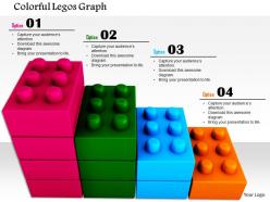 0814 business bar graph made by colored lego blocks image graphics for powerpoint