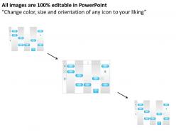 0814 business consulting diagram cross functional swimlane flowchart powerpoint slide template