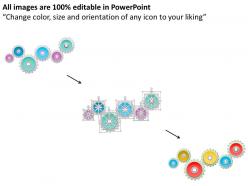 16377578 style variety 1 gears 1 piece powerpoint presentation diagram infographic slide