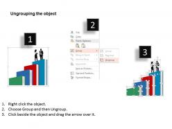 0814 business consulting diagram persons standing on books powerpoint slide template