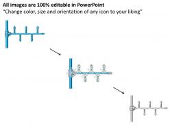 11171384 style linear single 5 piece powerpoint presentation diagram infographic slide