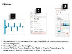 11171384 style linear single 5 piece powerpoint presentation diagram infographic slide