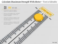 0814 calculate maximum strength with meter image graphics for powerpoint