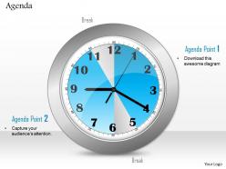 0814 clock graphic to show points of agenda