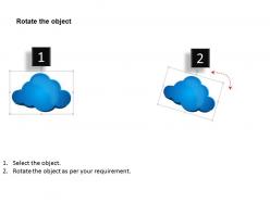 85956547 style technology 1 cloud 1 piece powerpoint presentation diagram infographic slide